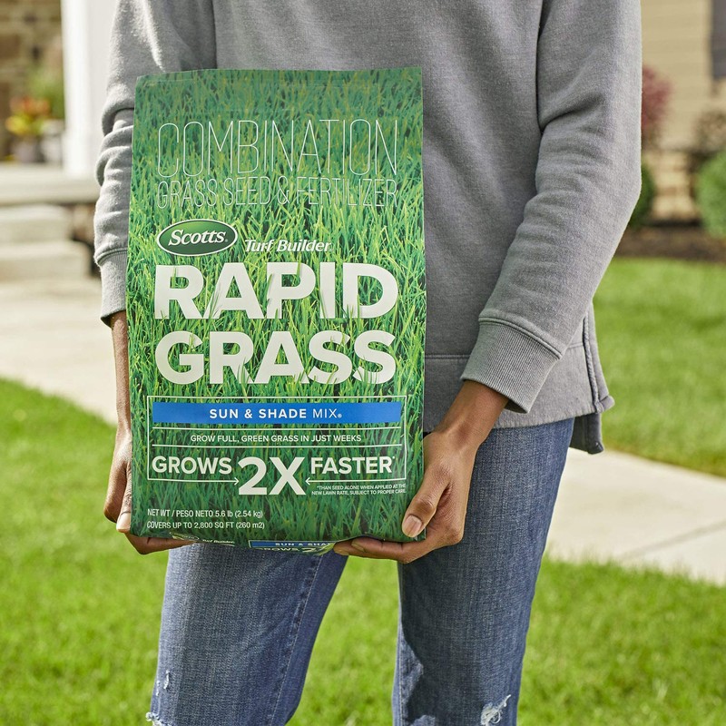 Scotts Turf Builder Rapid Grass Sun and Shade Mix, Combination