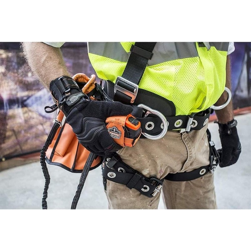 CYSKY 5 Pack Retractable Tool Lanyard with Aluminum Nut Lock