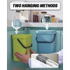 MONGTINGLU Compost Bin for Kitchen Countertop 5L/1.3 Gal Hanging Small
