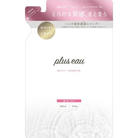 plus eau Melty Shampoo Refill, 11.8 fl oz (350 ml) (For Manageable Hair), Refill, Single Item, White Floral & Pear Scent