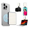 Magnetic Selfie Light for Cell Phone, gliship 128 Led Selfie