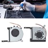 2pcs Laptop CPU GPU Cooling Fan 4 Pin Silent Efficient