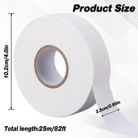 Anti-Slip Hockey Sticks Tape, 2Roll Sports Ice Hockey Grip Wrap Tapes,Non-Slip Ice Hockey Racket Tape,Non-Slip Grip Tapes Sports Tapes Ice Hockey Grip Tape, White