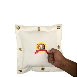 DETECH Mann Wing Chun Kung Fu Leinwand-Wand-Tasche Wand-Schlagpolster, Schlagkissen, Sandsack, Boxsack, Wandsandsack, Makiwara, Wandschlagpolster, Wandschlagkissen,JKD Wandmakiwara