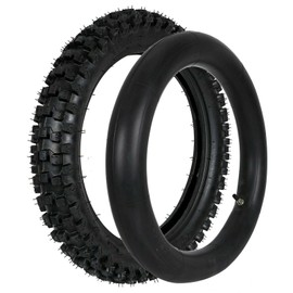 HinLIaDa Front Tire 70/100-19 &Rear Tire 90/100-16 Set, with Tubes, 19'' Front Tire Rim 16'' Rear Wheel Tire Rim, For Honda Dirt Bike CR80 KX100, TTR125 CRF150 DRZ125 XR100