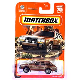 Matchbox - AMC Eagle - Brown Wood Panel - Matchbox 70 Years - 2023 - Mint/NrMint - Ships Bubble Wrapped in a Correctly Sized Box