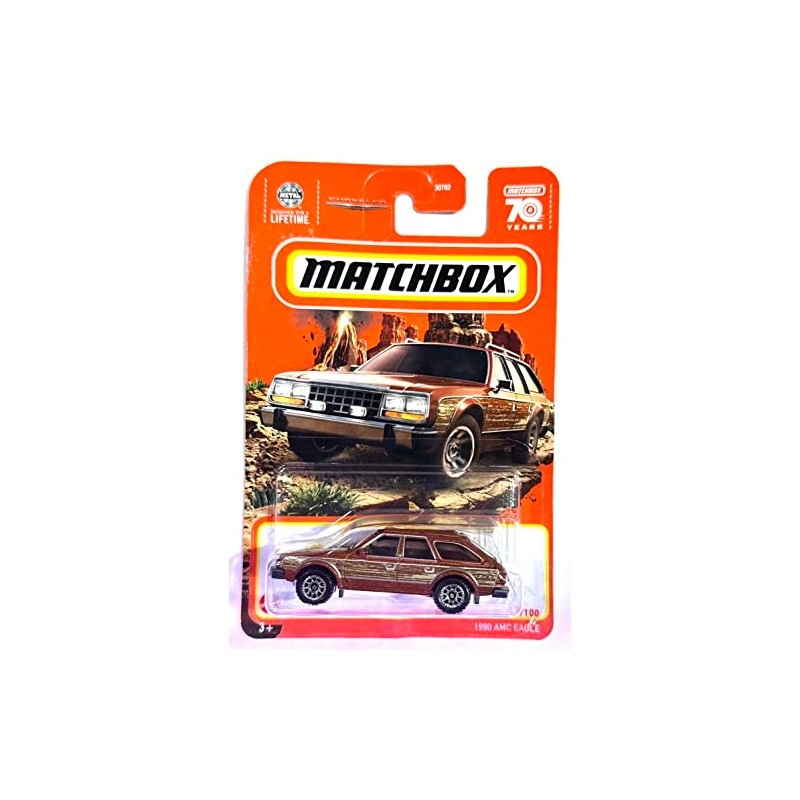 Matchbox - AMC Eagle - Brown Wood Panel - Matchbox