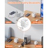 ROOTOMA Cube Extension Lead with USB C Slots, 3 Way