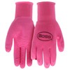Boss Women's Tactile Grip Foam Latex Coated Work Gloves, 2-Pack,