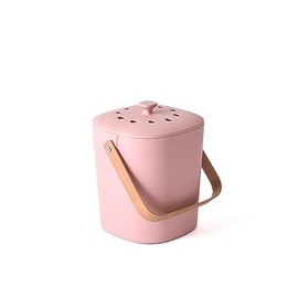 Bamboozle Countertop Compost Bin Kitchen | 1 Gallon | Odorless Composting Bin with Filters | Indoor Compost Bin with Lid | Plant Based Kitchen Composter for Food Scraps & Waste Recycling