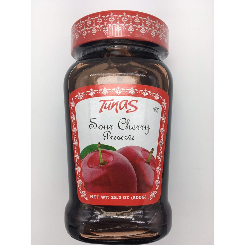 Tunas Fruit Preserves (Sour Cherry Preserve, 1.76 Lb)