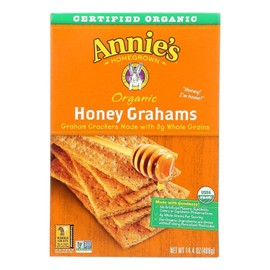 Annie`s Homegrown Annie'S Homegrown  Organic Honey Graham Crackers  14.4 Oz