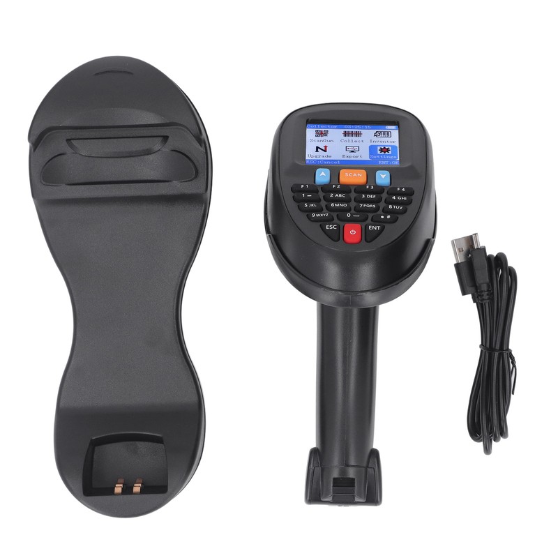 Wireless Barcode Scanner 2.4GHZ Scan Recognition USB Handheld 1D Bar