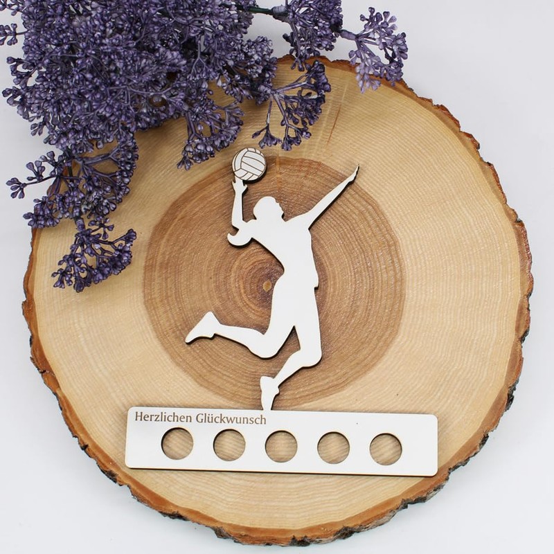 Dekolando Gift volleyball beach volleyball volleyball volleyball fan money gift