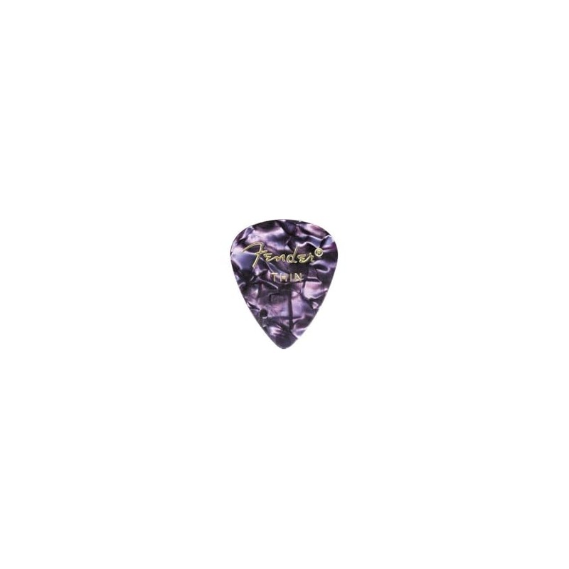 Fender Premium - Púas de guitarra de celuloide 351, color