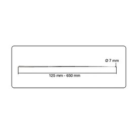 Magnetic Lifter Extendable up to 560 mm Chrome-Plated Lifting Force 900 g Pack of 5