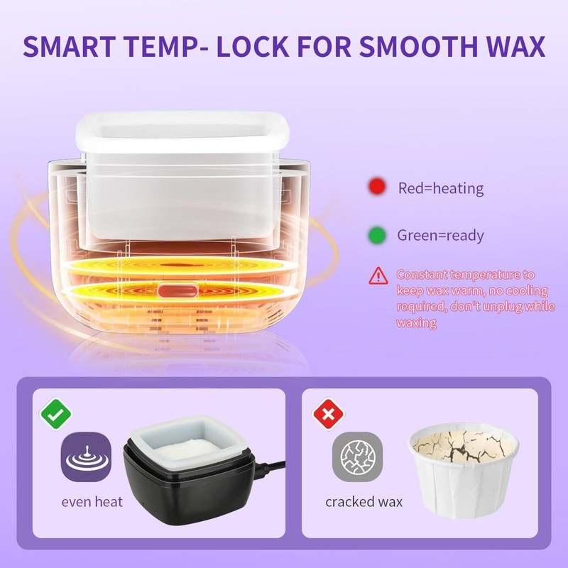 Nose Wax Kit Men, Nose Ear Hair Waxing Kit 100g
