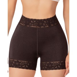 SHAPE CONCEPT 301 - Faja colombiana - Pantalones cortos de compresión media BBL y levantamiento de glúteos, Negro -, XS