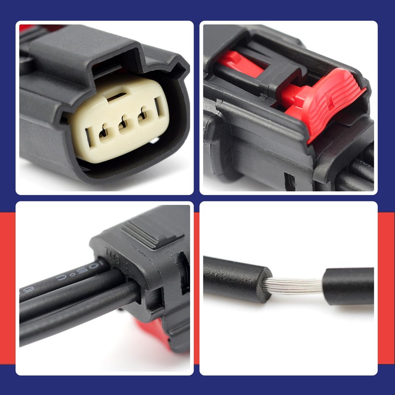 Dusledel Ignition Coil Connector Harness Compatible with Ford V6 V8