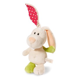 NICI 39685 Cuddly Toy Rabbit Tilli 25 cm - Stuffed Toy for Babies, Toddlers and All Cuddly Toy Lovers - Beige, 1 Piece (Pack of 1)