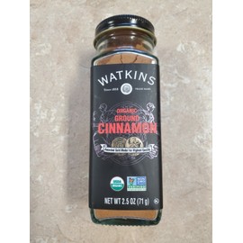 Watkins ORGANIC GROUND CINNAMON   2.5 oz. / 71 g