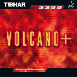 Tibhar Rubber Volcano +, red, 2,0 mm