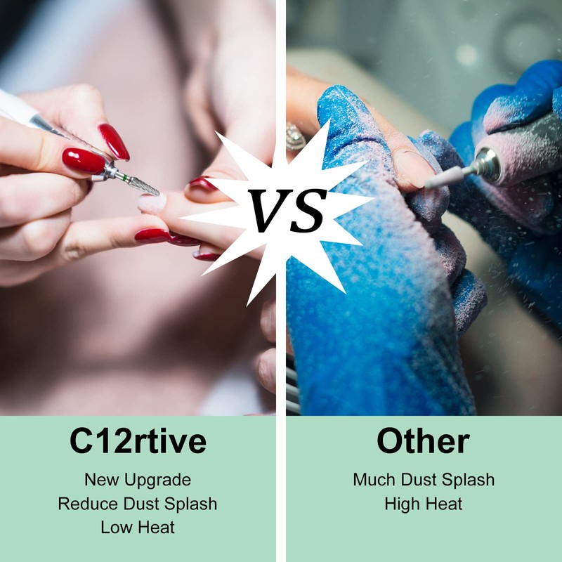 C12rtive Tapered Tungsten Steel Nail Cutter Bit, Nail Bits for