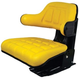 TS1040ATSP Yellow Wrap Around Seat with Arms Fits John Deere