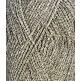 BellaLana Action New Wool Contour, 100% Polyacrylic, 10 x 50 g, Longitudinal Ball, Length: 50 g Approx. 133 m, Needle Size: 3.0 - 4.0 mm (Silver Grey)