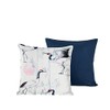 2 x Decorative Printed 100% Cotton Satin Cushion Covers
