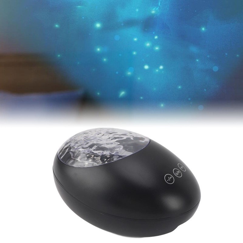 Star Projector RGB Remote Control 360° Rotating USB Charging with