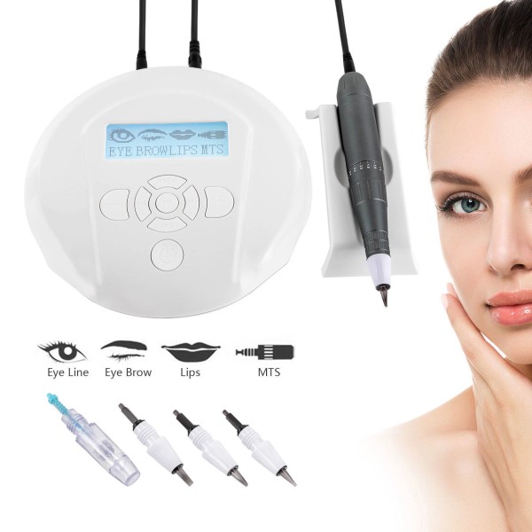 Unbranded Permanent Makeup Machine Kits Tattoo Pen Gun Eyebrow Microblading