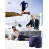 3 Pcs Men’s Incontinence Pants Incontinence Boxer Brief with Absorbent