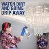Chandelier Cleaner Drip Dry Spray - No Wipe Formula for