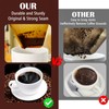 100 Count #4 Cone Coffee Filters 8-12 Cup, Natural Coffee