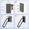 Xesi Wall Mount Handrails for Outdoor Steps with DIY Installation