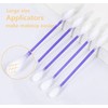 Thick Cotton Swabs with Precision and Flattened Tip 900pcs, Pointed&Flattened