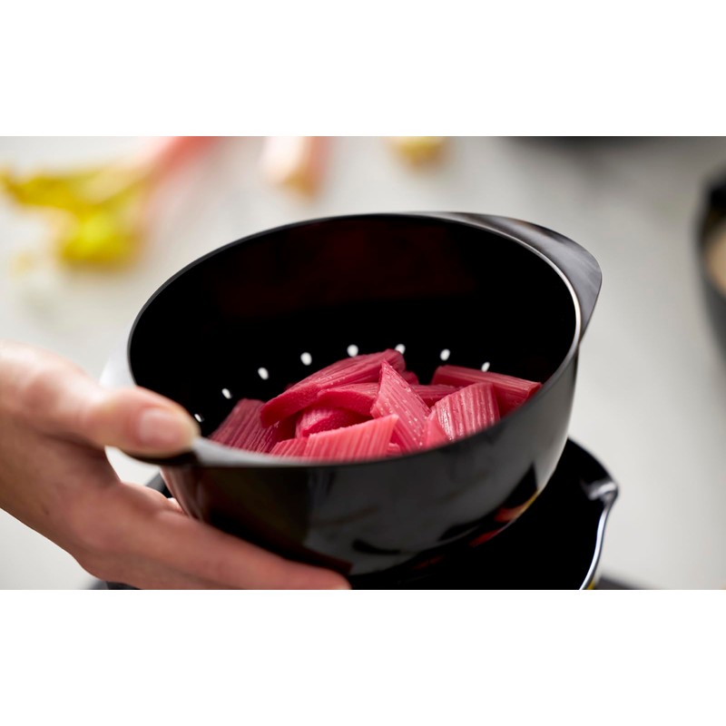 Rosti Margrethe Colander, Kitchen Sieve, Plastic, Robust Punch, Dishwasher Safe,