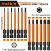 Hakkin T5-T40 Torx Bit Set Long 75 mm 13 Pieces