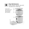 HOME ZONE Automatic Smart Wireless Pet Feeder Cat/Dog Food Dispenser