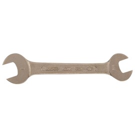 Ampco Safety Tools WO-22X24 Double Open Wrench, Non-Sparking, Non-Magnetic, Corrosion Resistant, 22 x 24 mm