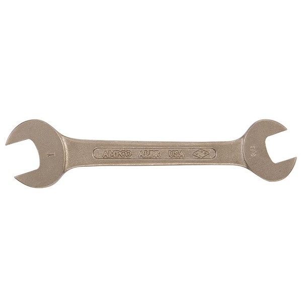 Ampco Safety Tools WO-22X24 Double Open Wrench, Non-Sparking, Non-Magnetic, Corrosion