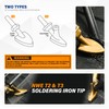 Allturn 110V-100W Plastic Welder, Plastic Welding Repair Iron Kit for