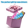 4pcs New Driver Magnet, 9.06x3.15 Inch Reflective Magnetic Novice Driver