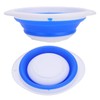 Collapsible Dish Basin, Practical Plastic Basin Folding for Washing Vegetables