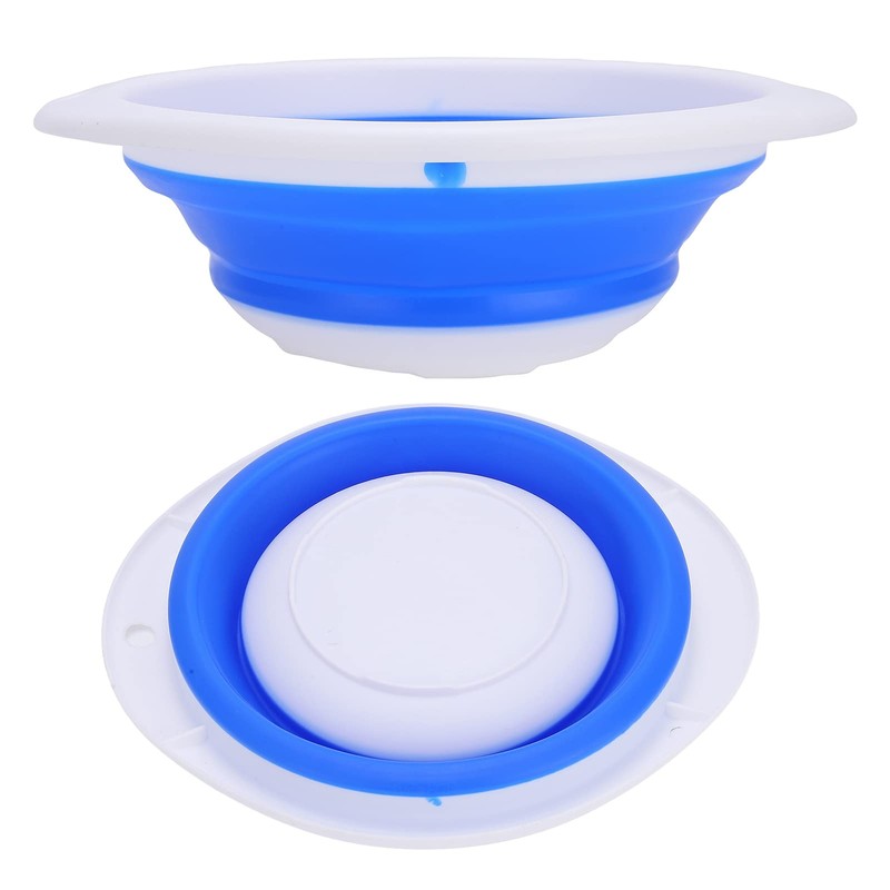Collapsible Dish Basin, Practical Plastic Basin Folding for Washing Vegetables