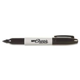 3 Pack Super Permanent Markers, Fine Point, Black, Dozen by SANFORD INK (Catalog Category: Paper, Pens & Desk Supplies / Markers)