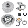 Atunee 3/8"-7T Clutch Drum Sprocket Rim Oil Pump Kit for
