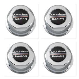 4 Pack American Racing 1307100 Chrome Wheel Center Cap