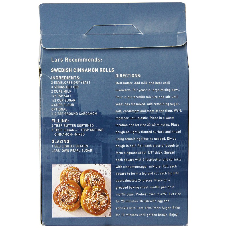 Lars' Own Swedish Pearl Sugar, 10 Ounce